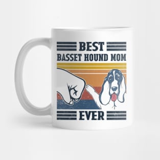 Best Basset Hound Mom Ever Mug